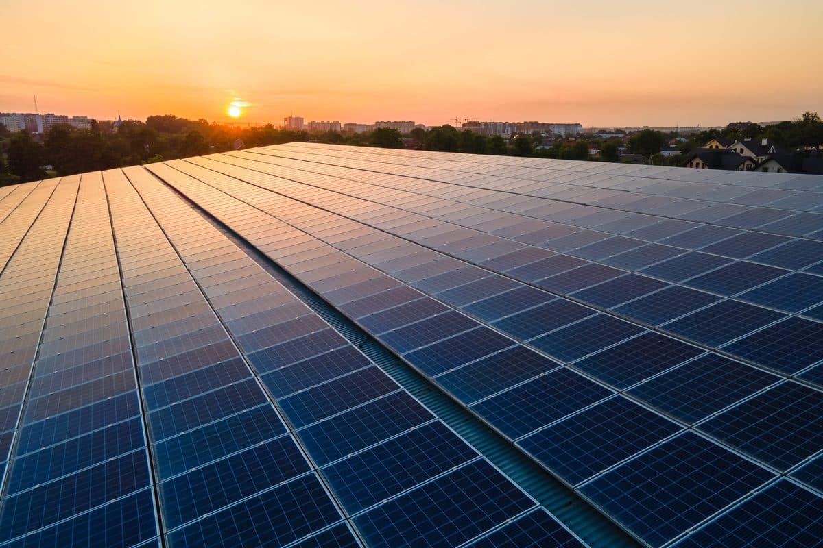 Solar panel array
